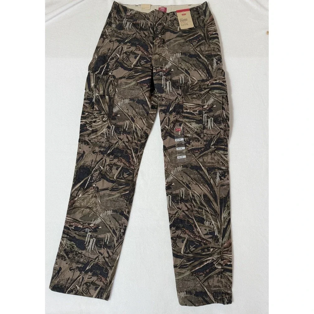 Levi's Men's XX Cargo Straight Leg‎ Relaxed Fit 100% Cotton Pants US Size 29x32